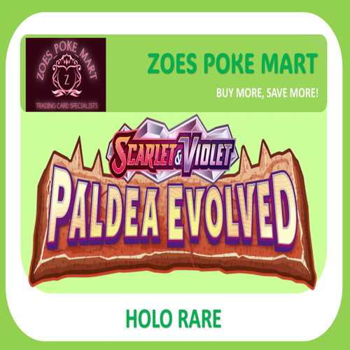 Paldea evolved holographic - evolved,