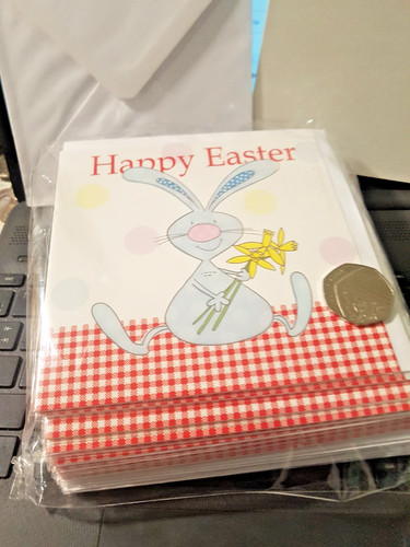 Job lot easter cards - job, new