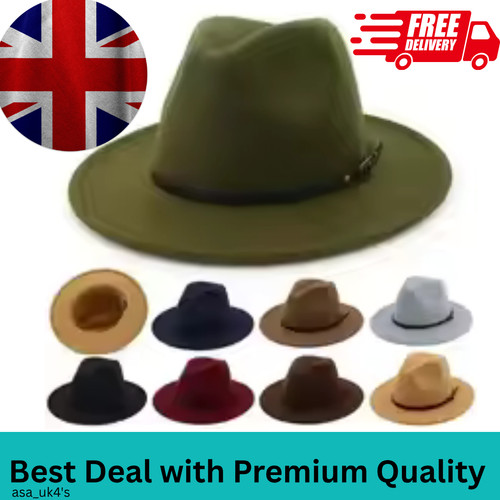 Mens wide brim fedora - wide,