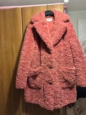 teddy pink coat