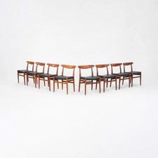 1950s Set of Eight Hans Wegner