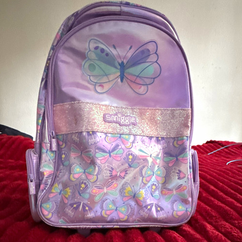 Smiggle purple butterfly small - smiggle,