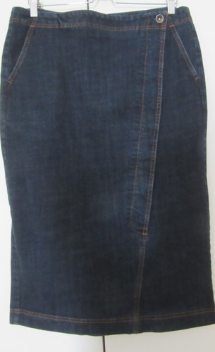Toast dark blue denim stretch - toast,