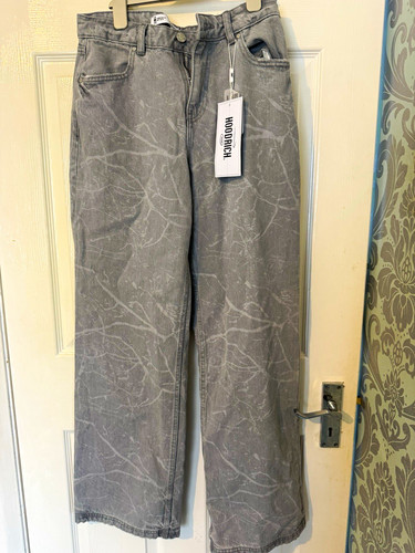 Hoodrich wide leg grey marble - wide-leg,