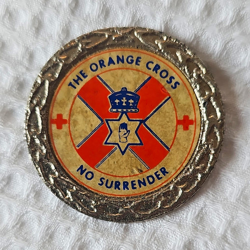 Orange cross surrender - orange,