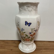 Aynsley Limited Edition Millennium Shamrock Vase 1999-2000 - 26cms Tall -Ex Cond