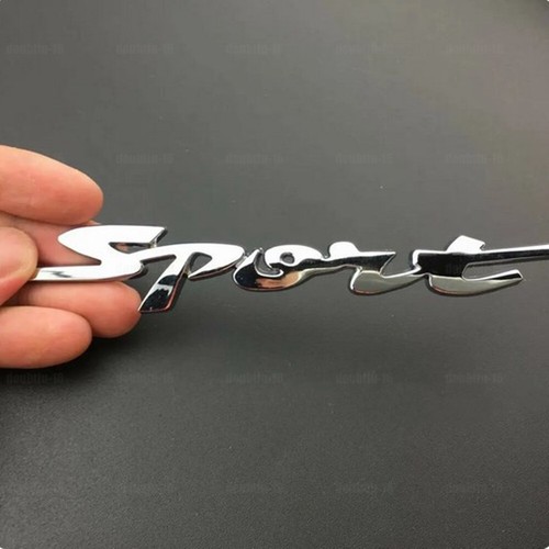Car sport logo - 3d,