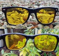 Unisex Anti Glare Vision Enhancer Night Driving Taxi Computer Student Glasses***