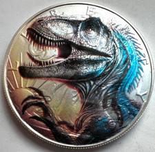 T-Rex Dinosaur American Silver