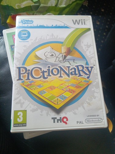 Pictionary pegi board - (wii),