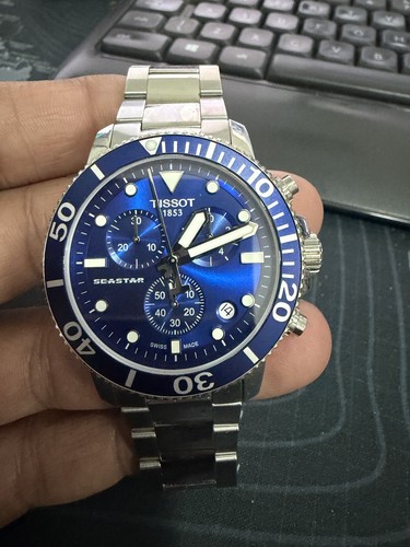 Tissot seastar 1000 - tissot, blue