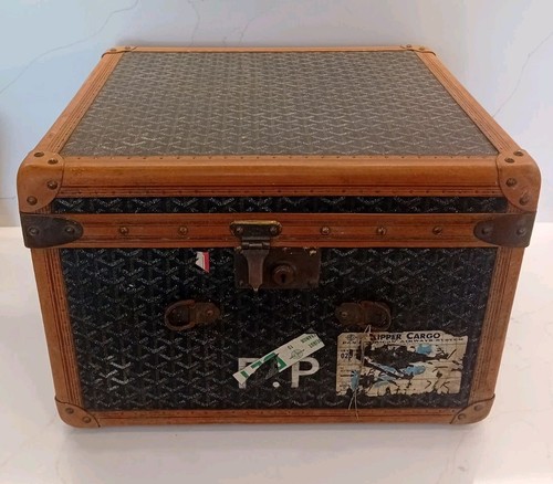 Antique 1920s goyard monogram - antique,