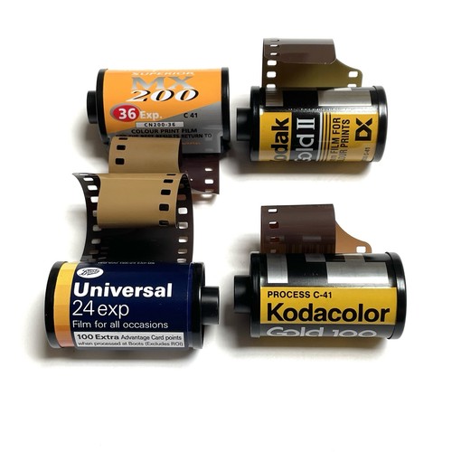 35mm colour roll film - 4,