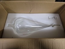 tonylab Borosilicate Glass 5000 ml Heavy Wall Conical Separatory Funnel