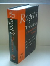 Roget's Thesaurus of English