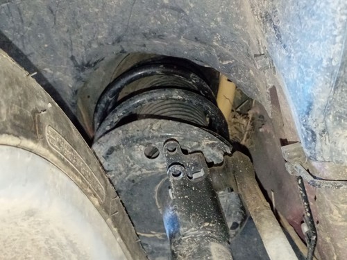 Front right shock absorber - absorber, /