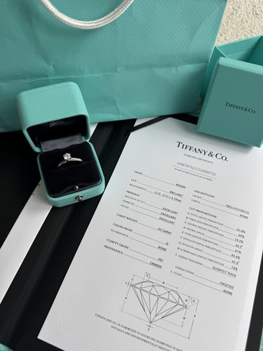 Tiffany platinum diamond - &, co