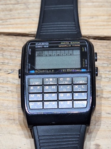 Casio data bank world time - casio,