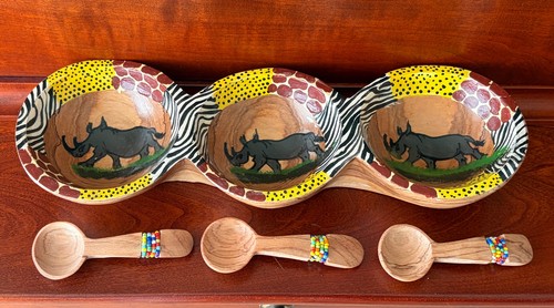 Hand carved olive - carved, wood