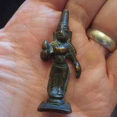 Small bronze hinduism deity - small,