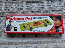 Postman Pat Wooden Peg Puzzle