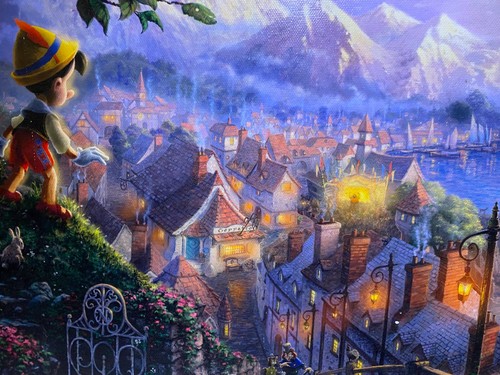 Thomas kinkade studios disney - thomas,