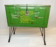 Vintage Army Storage Trunk on