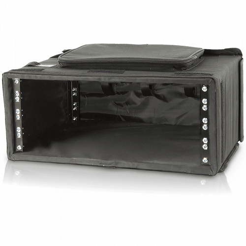 Black padded flight - case, 19