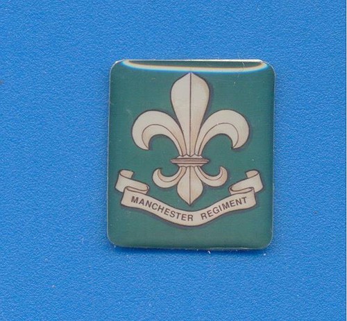 Manchester regiment lapel - manchester, regiment.lapel