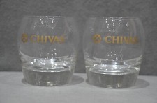 2x Chivas Whisky Glass Tumbler