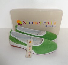 Coolers Ladies Leather New Slip On Womens Casual Flats Pumps Shoes UK Size 4