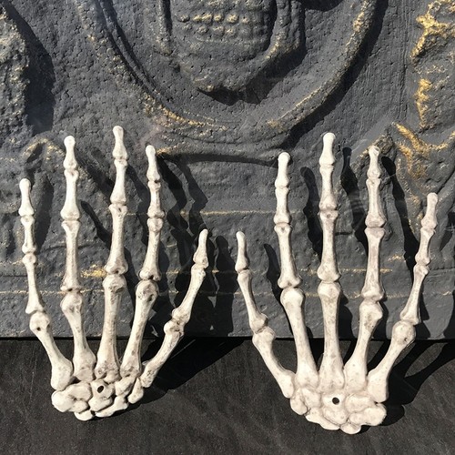 One pair plastic skeleton - one,
