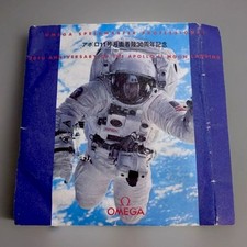 Omega Speedmaster Apollo 11 30th Anniversary Limited Edition Patch Japan F/S