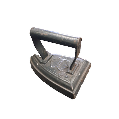 Antique cast iron sad - antique,