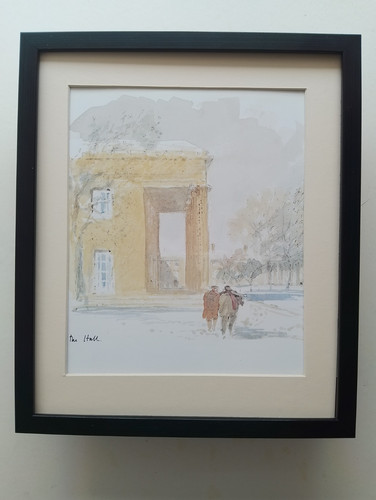 Hugh casson print downing - hugh,