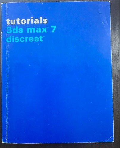 3ds max tutorial book - tutorial,