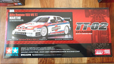 Tamiya 58606-60A Alfa Romeo 155 V6 Ti MARTINI 4WD R/C Car Kit 1:10 Scale NEW