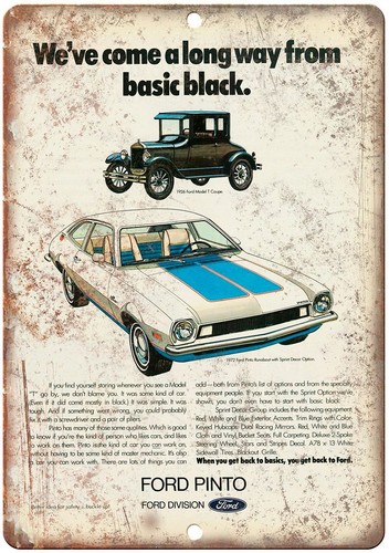 1972 ford pinto vintage auto - ford,