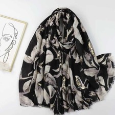 New Ladies Floral Print Scarf Classic Gorgeous High Quality Women Shawl Wrap