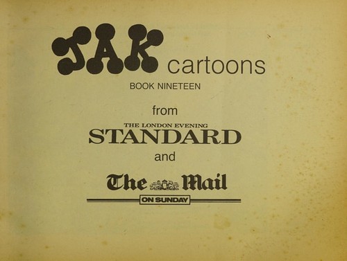 Evening standard jak - standard", cartoon