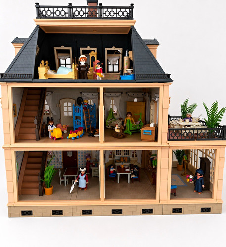 Playmobil complete furnished - playmobil,