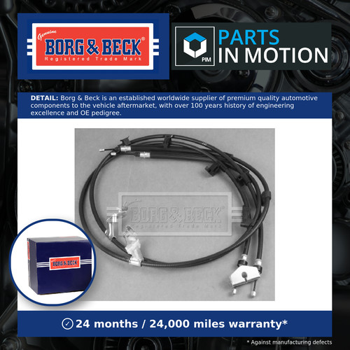 Handbrake cable fits ford - handbrake,