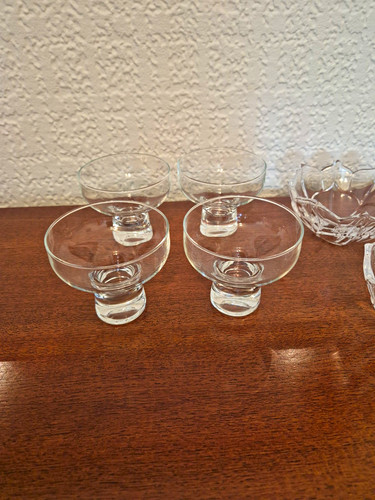 Plain crystal bubble stem - -,