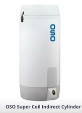 OSO Hotwater SCI120 SUPER COIL SC120 Indirect Unvented Cylinder 120L 10802951