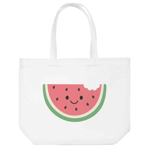 Happy watermelon tote - watermelon',
