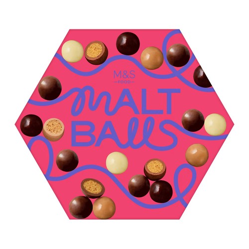 Merry malt balls - balls, assorted