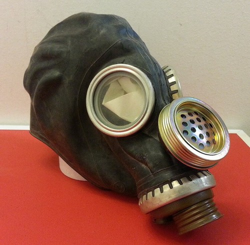 Gas mask russian pmg black - mask,