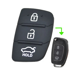 For Hyundai i10 i20 i30 i40 ix20 ix35 3 Button Remote Key Fob Rubber Pad Repair