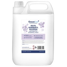 IPA Disinfectant Hand Sanitiser Sanitizer 99.9% Alcohol - 5L Litre - Ocean Free