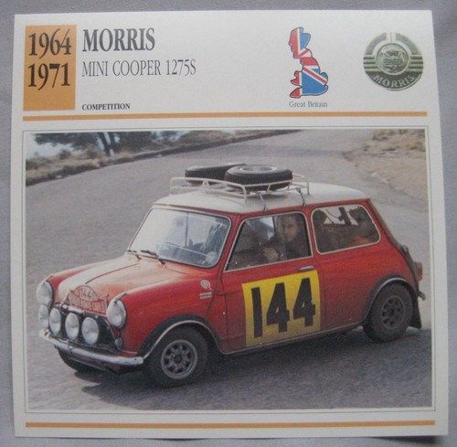 Morris mini cooper 1275s - cooper,